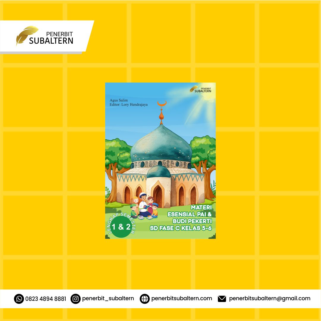 MATERI ESENSIAL PAI & BUDI PEKERTI SD FASE C KELAS 5-6 LENGKAP SEMESTER 1 & 2